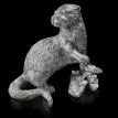 Richard Cooper Lucky Catch - Otter Nickel Sculpture additional 1