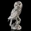 Richard Cooper Patience - Tawny Owl Nickel Sculpture additional 1