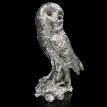 Richard Cooper Twilight - Barn Owl Nickel Sculpture additional 1