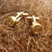 J Boult Gold-Plated Upcycled Bullet Cufflinks additional 1