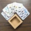 Sarah Edmonds Set of 6 Bird Pun Coasters additional 2