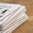 Sarah Edmonds Set of 6 Bird Pun Coasters additional 12