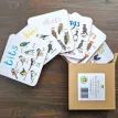 Sarah Edmonds Set of 6 Bird Pun Coasters additional 11