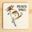 Springer Spaniel Funny Dog Coaster additional 1