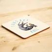 Sausage Roll Funny Dachshund Coaster additional 2