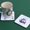 Sausage Roll Funny Dachshund Coaster additional 3