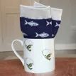 Fish Fine Bone China Mug &amp; Sock Gift Set additional 2