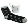 Rugby Ball Fine Bone China Mug &amp; Sock Gift Set additional 1