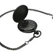 Gun Metal Quartz Full Hunter Pocket Watch additional 3