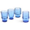 Fish Stacking Drinking Glass - Set of 4 in Blue additional 3