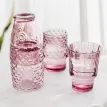 Fish Stacking Drinking Glass - Set of 4 in Pink additional 1