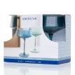 Twist Champagne Coupe Glasses - Set of 2 Blue/Green additional 9