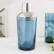 Twist Glass Cocktail Shaker - Blue additional 6