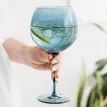 Twist Gin Glasses - Set of 2 Blue/Green additional 5