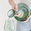 Twist Green Coloured Glass Wine Decanter additional 4
