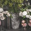 Aged Stone Tall Ceramic Vase additional 3