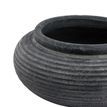 Amalfi Grey Round Ribbed Planter additional 2