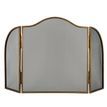 Antiqued Brass Fire Screen additional 1