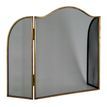 Antiqued Brass Large Fire Screen additional 3
