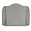 Antiqued Brass Large Fire Screen additional 1