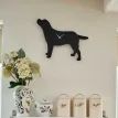 Black Labrador Wagging Tail Wall Clock additional 6
