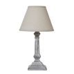 Capsa Column Table Lamp With Linen Shade additional 1