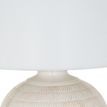 Chevronne Ceramic Table Lamp With Linen Shade additional 4