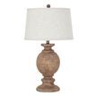 Clarion Table Lamp With Edged Linen Shade additional 2