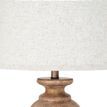 Clarion Table Lamp With Edged Linen Shade additional 4