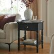 Contour Collection 1 Drawer Side Table additional 1