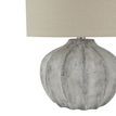 Darcy Antique White Flute Lamp additional 2
