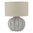 Darcy Antique White Flute Lamp additional 1