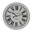 Hotel Paris White Clock With Glass additional 1