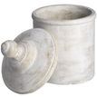 Large Antique White Cannister additional 2