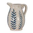 Large Blue Flora Olpe Jug Vase additional 1
