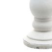 Large Matt White Ceramic Candle Holder additional 2