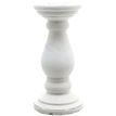 Large Matt White Ceramic Candle Holder additional 1