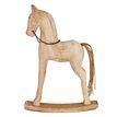 Large Natural Rustic Rocking Horse additional 2