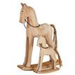 Large Natural Rustic Rocking Horse additional 4