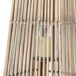 Large Silo Wicker Lantern With Glass Holder additional 4