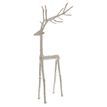 Large Silver Standing Stag Ornament additional 1