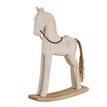 Large Whitewashed Rustic Rocking Horse additional 1