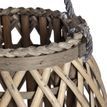 Large Wicker Bulbous Lantern additional 3