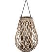 Large Wicker Bulbous Lantern additional 1