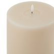 Luxe Collection Melt Effect 6x12 Taupe LED Wax Candle additional 2