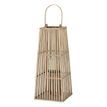 Medium Silo Wicker Lantern With Glass Holder additional 2