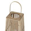 Medium Silo Wicker Lantern With Glass Holder additional 3