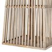 Medium Silo Wicker Lantern With Glass Holder additional 5