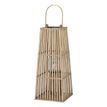 Medium Silo Wicker Lantern With Glass Holder additional 1