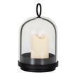 Nysa Medium Candle Holder With Glass Cloche additional 2